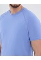 Camiseta Con Textura   Para Hombre Azul Patprimo de Patprimo