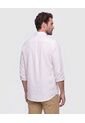 Camisa Casual A Rayas   Para Hombre Blanco Patprimo de Patprimo