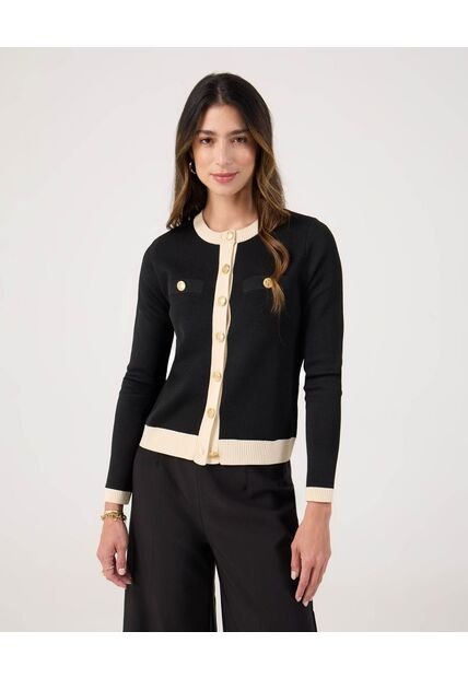 Chaqueta Para Mujer Desestructurada Color Negro Marca Patprimo #30080572
