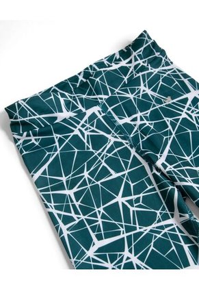 Leggins Deportivo Estampado Infantil Niña Verde Patprimo