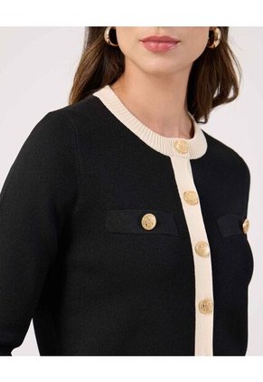 Chaqueta Para Mujer Desestructurada Color Negro Marca Patprimo #30080572