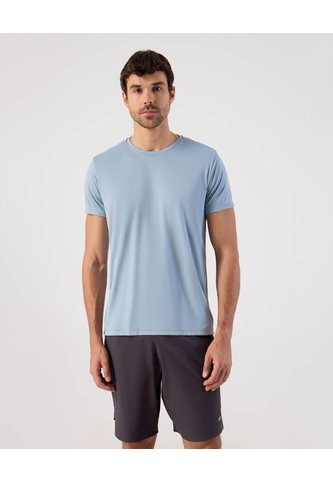 Camiseta Deportiva Cuello Redondo  Para Hombre Azul Patprimo Patprimo
