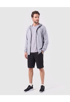 Camiseta Manga Corta Texturizada  Para Hombre Gris Patprimo