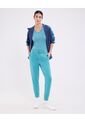 Pantalon Jogger Unicolor   Para Mujer Azul Patprimo de Patprimo