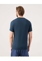 Camiseta Manga Corta Jaspeada  Para Hombre Verde Patprimo de Patprimo