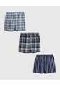 Pack X3 Bóxers Sueltos Estampados  X3 Para Hombre Negro Patprimo de Patprimo