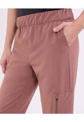 Pantalon Plano Unicolor Para Mujer Café Patprimo