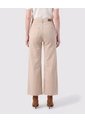 Jean Culotte De Tiro Alto Con Ruedo Desflecado  Para Mujer Beige Patprimo de Patprimo