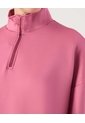 Buzo Unicolor Cuello Alto   Para Mujer Rosado Patprimo de Patprimo