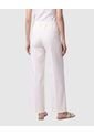 Pantalón Culotte Con Pretina Lisa   Para Mujer Blanco Patprimo de Patprimo