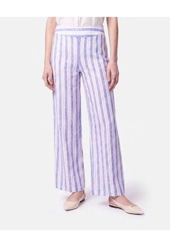 Pantalón De Bota Ancha   Para Mujer Azul Patprimo Patprimo