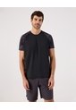 Camiseta Deportiva De Manga Ranglán  Para Hombre Negro Patprimo de Patprimo