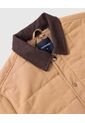 Chaqueta Acolchada Con Pana   Para Hombre Café Patprimo de Patprimo