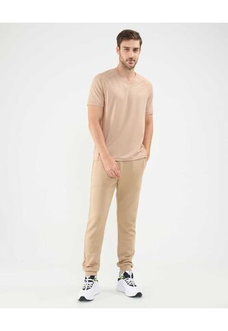 Jogger Básico  Para Hombre Beige Patprimo Patprimo