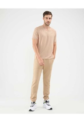 Jogger Básico Para Hombre Beige Patprimo