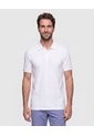 Polo Premium En Tejido Piqué   Para Hombre Blanco Patprimo de Patprimo