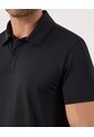 Polo Deportiva Unicolor   Para Hombre Negro Patprimo de Patprimo