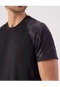 Camiseta Deportiva De Manga Ranglán  Para Hombre Negro Patprimo de Patprimo