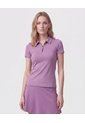 Polo Deportiva Con Cremallera   Para Mujer Morado Patprimo de Patprimo
