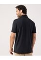 Polo Deportiva Unicolor   Para Hombre Negro Patprimo de Patprimo
