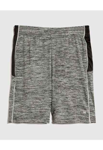 Bermuda Deportiva Jaspeada  Infantil Niño Gris Patprimo
