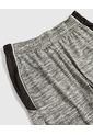 Bermuda Deportiva Jaspeada  Infantil Niño Gris Patprimo de Patprimo