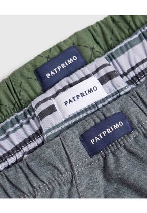 Pack X3 Pantaloncillo Masculino De Ajuste Perfecto X3 Para Hombre Negro Patprimo