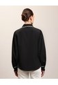 Camisa Unicolor Con Textura   Para Mujer Crudo Patprimo de Patprimo