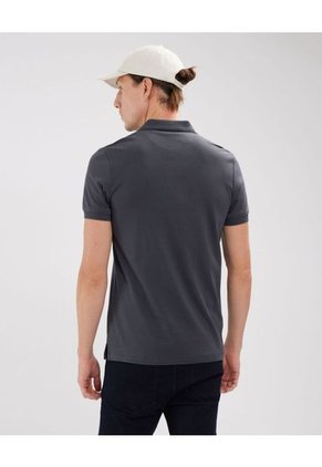 Polo Para Hombre Cuello Tejido Sin Bolsillo Color Gris Marca Patprimo #44112585