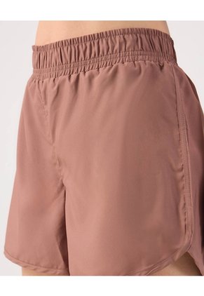 Short Deportivo Unicolor Para Mujer Café Patprimo