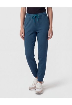 Jogger Unicolor Con Cordón Para Mujer Azul Patprimo