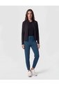 Jogger Unicolor Con Cordón   Para Mujer Azul Patprimo de Patprimo