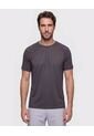 Camiseta Deportiva Con Detalle En Mangas   Para Hombre Gris Patprimo de Patprimo