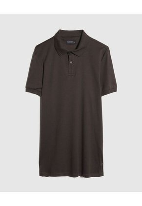 Polo Para Hombre Cuello Tejido Sin Bolsillo Color Gris Marca Patprimo #44112585