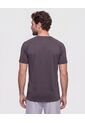 Camiseta Deportiva Con Detalle En Mangas   Para Hombre Gris Patprimo de Patprimo