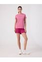 Camiseta Deportiva Con Estampado   Para Mujer Rosa Patprimo de Patprimo
