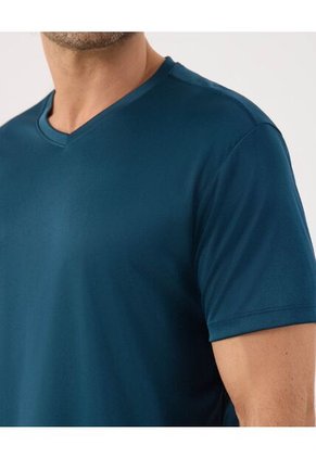 Camiseta Deportiva Unicolor   Para Hombre Verde Patprimo