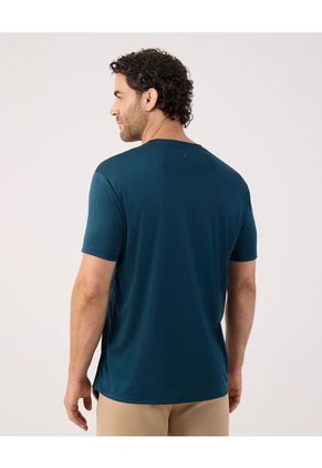 Camiseta Deportiva Unicolor   Para Hombre Verde Patprimo