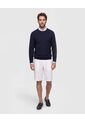 Saco Tejido Cuello Redondo Texturizado   Para Hombre Azul Patprimo de Patprimo