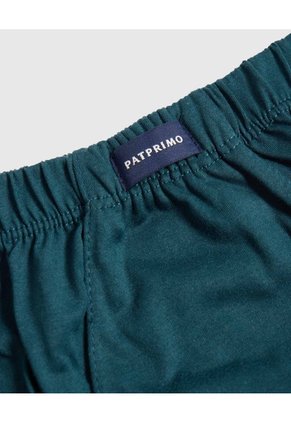 Boxer Corto Unicolor X1 Para Hombre Verde Patprimo