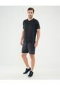 Bermuda Deportiva Con Bolsillos  Para Hombre Negro Patprimo de Patprimo