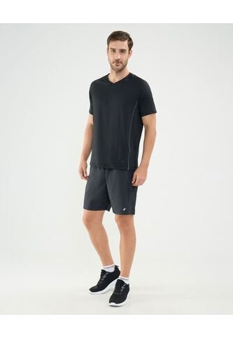 Bermuda Deportiva Con Bolsillos  Para Hombre Negro Patprimo Patprimo