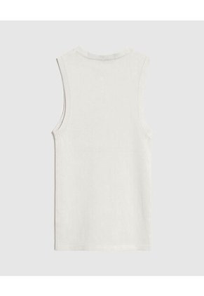 Camiseta  Para Mujer Manga Sisa Cuello Redondo Color Blanco Marca Patprimo #30093867