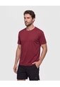 Camiseta Manga Corta Texturizada  Para Hombre Vino Patprimo de Patprimo