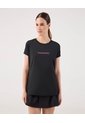 Camiseta Deportiva Con Estampado   Para Mujer Negro Patprimo de Patprimo
