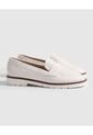 Mocasines Texturizados  Para Mujer Blanco Patprimo de Patprimo