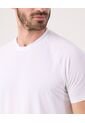 Camiseta Unicolor Deportiva   Para Hombre Blanco Patprimo de Patprimo