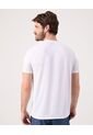 Camiseta Unicolor Deportiva   Para Hombre Blanco Patprimo de Patprimo