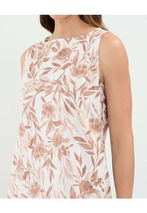 Vestido Para Mujer M/Sisa Medio Color Café Marca Patprimo #30171036