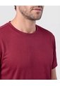 Camiseta Manga Corta Texturizada  Para Hombre Vino Patprimo de Patprimo
